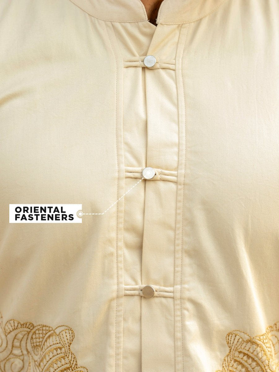 Simha Yali Embroidered Shirt